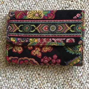Vera Bradley Black & Pink Wallet